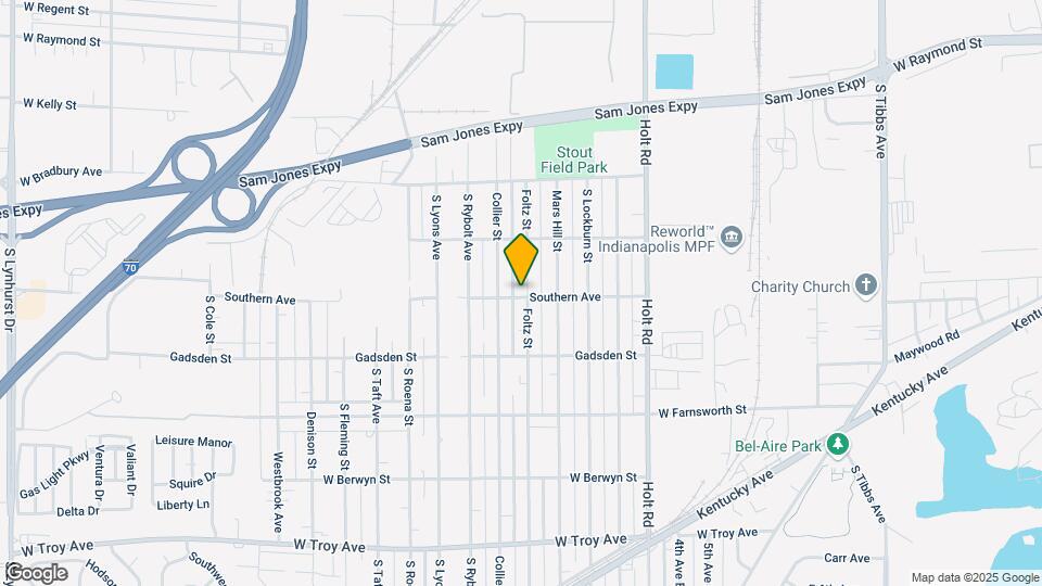 2556 Foltz St Map and Location Details
