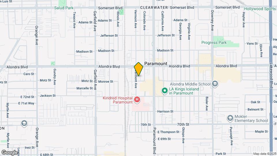 15944 Vermont Ave Map and Location Details