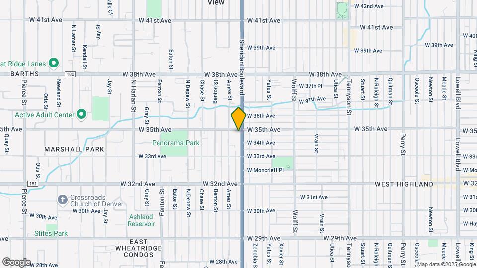 3445 Sheridan Blvd Map and Location Details