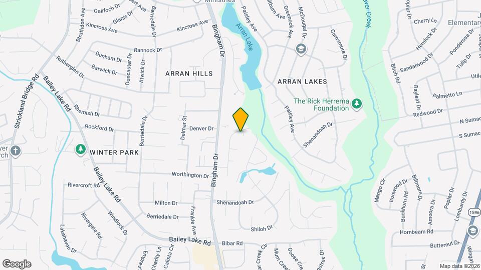 1715 Arrow Ridge Way Map and Location Details