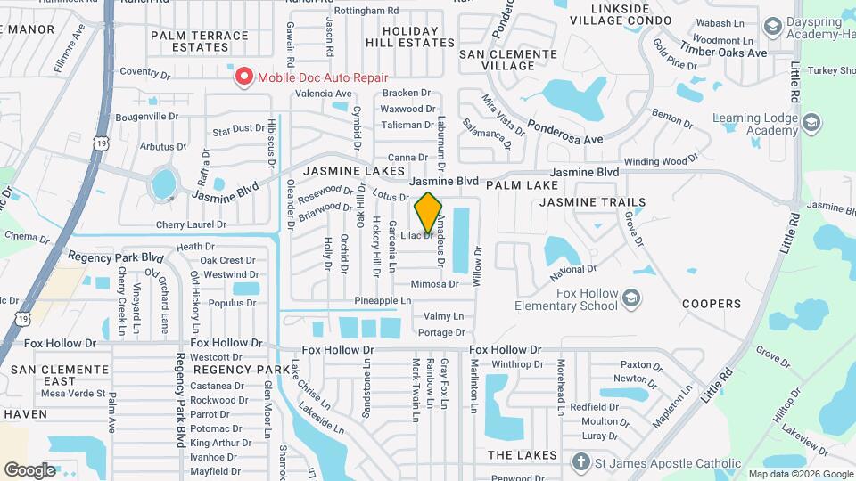 7910 Lilac Dr Mapa y Detalles de la Ubicación
