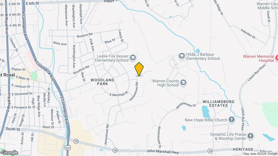 328 Jamestown Rd Mapa y Detalles de la Ubicación