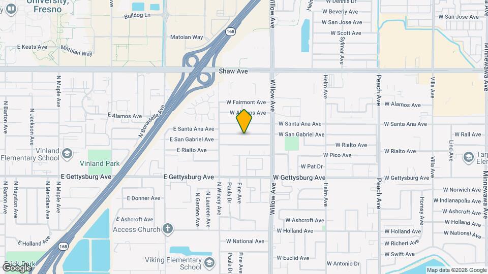 898 W San Gabriel Ave Map and Location Details