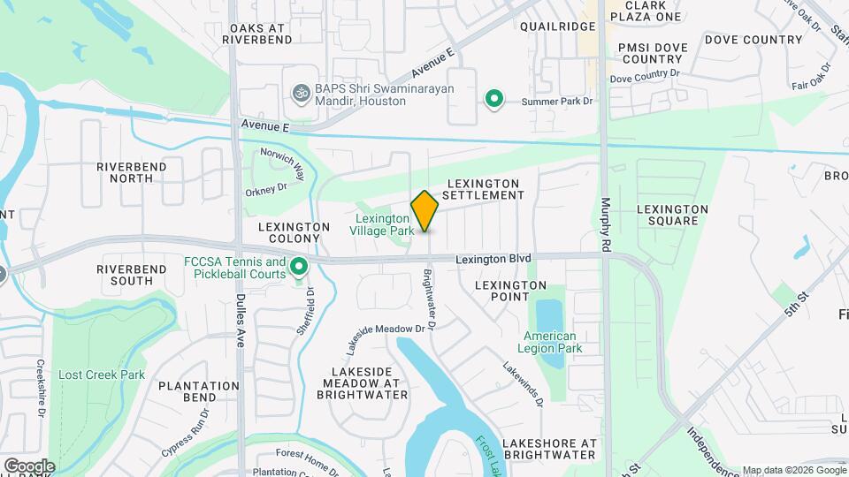 1230 Birchstone Dr Mapa y Detalles de la Ubicación