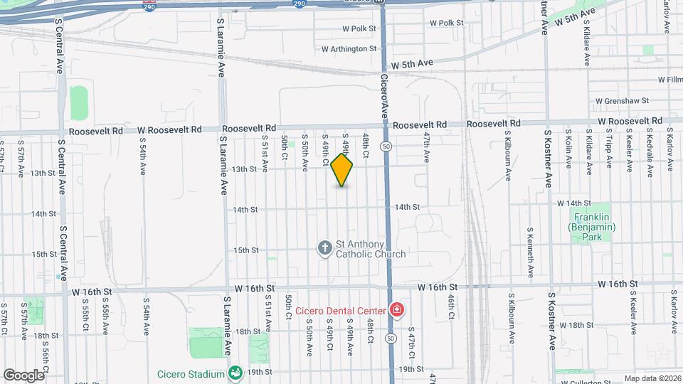 1330 S 49th Ave Map and Location Details