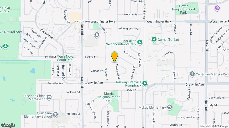 6711 Mayflower Dr Map and Location Details