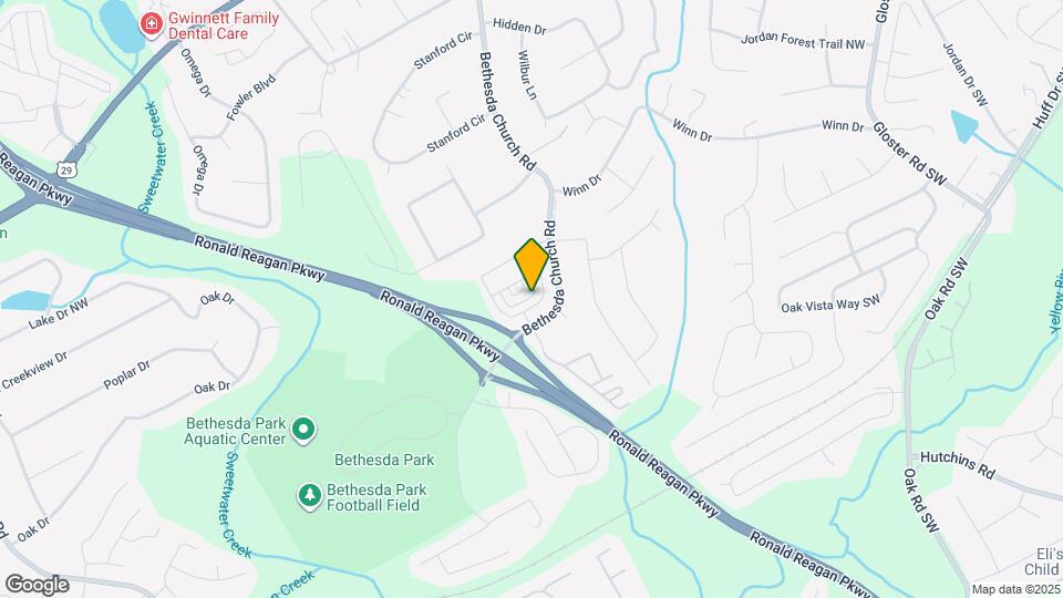 3668 Hidden Valley Cir Map and Location Details