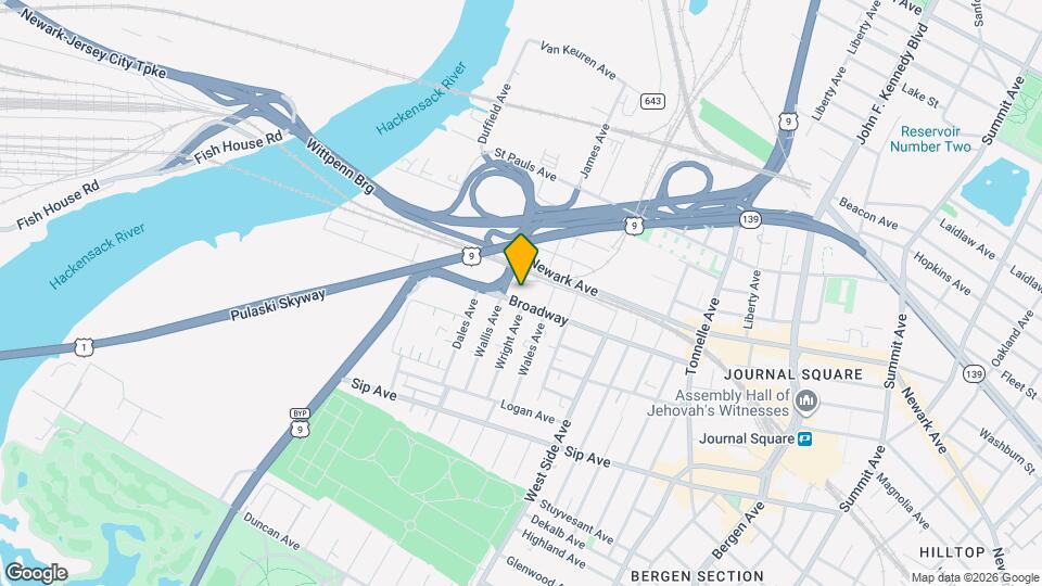 134 Broadway Mapa y Detalles de la Ubicación