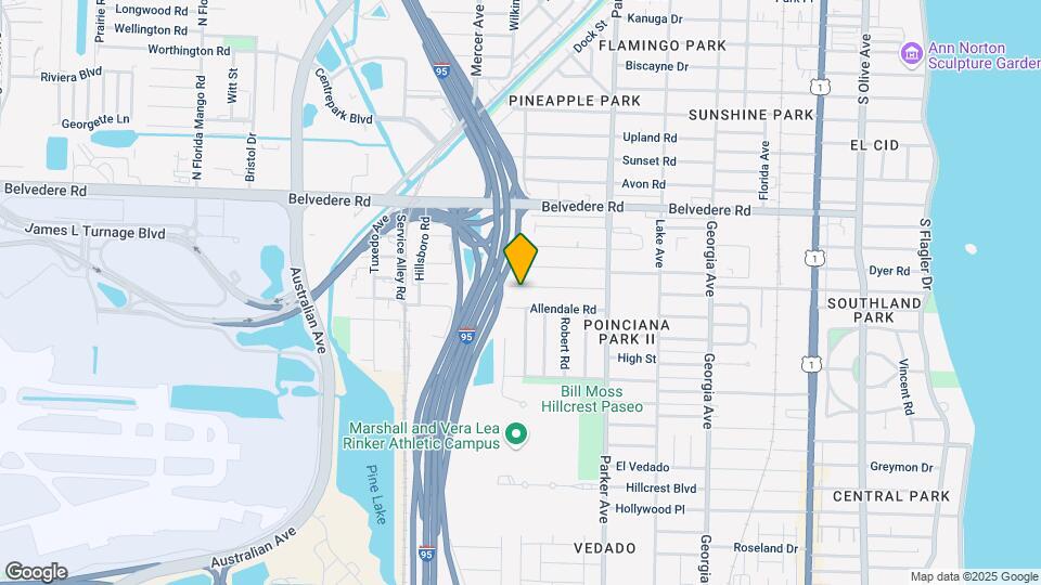 1040 Andrews Rd Map and Location Details