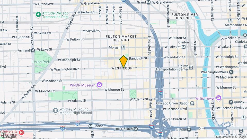 41 N Morgan St Map and Location Details
