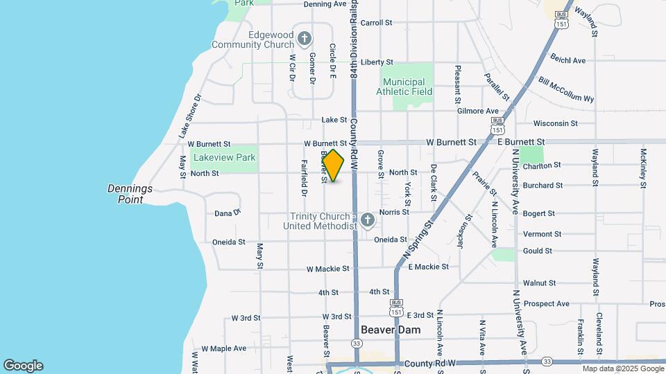 717 Beaver St Map and Location Details