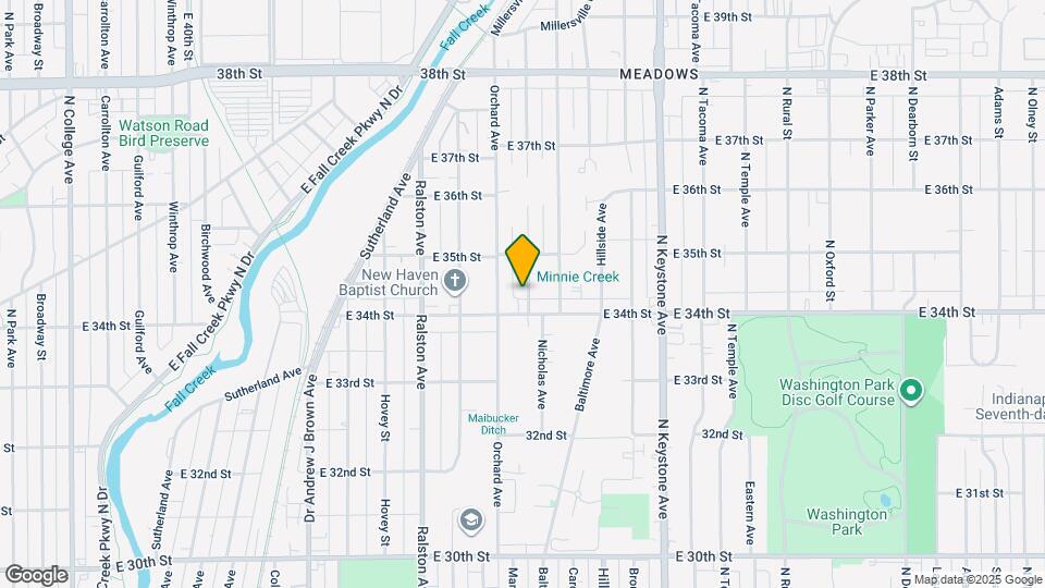 3422 Kinnear Ave Map and Location Details