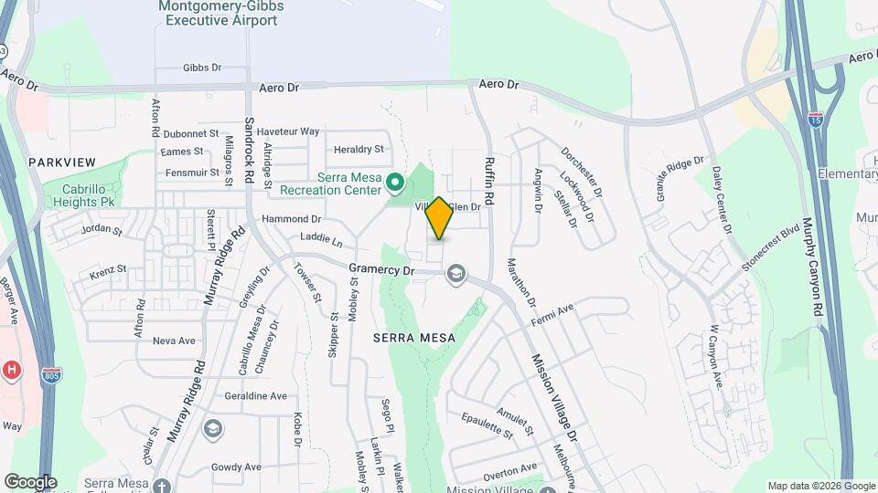 9120 Gramercy Dr Map and Location Details