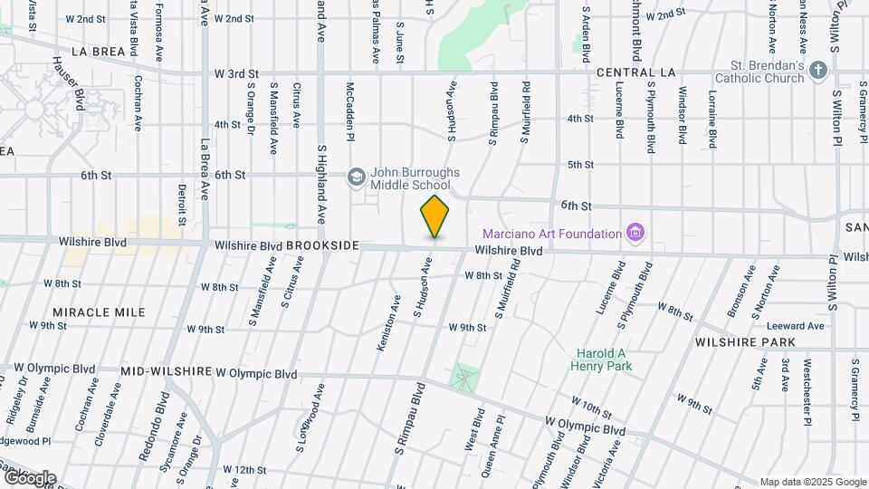 701 S Hudson Ave, Unit FL2-ID1296 Mapa y Detalles de la Ubicación