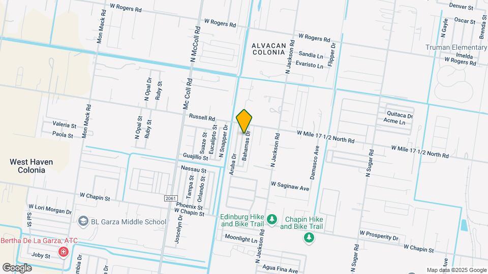 2101 Bahamas Dr Map and Location Details