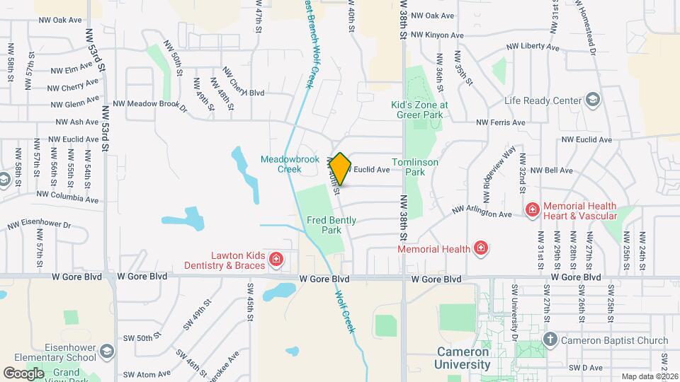 3832 NW Dearborn Ave Map and Location Details