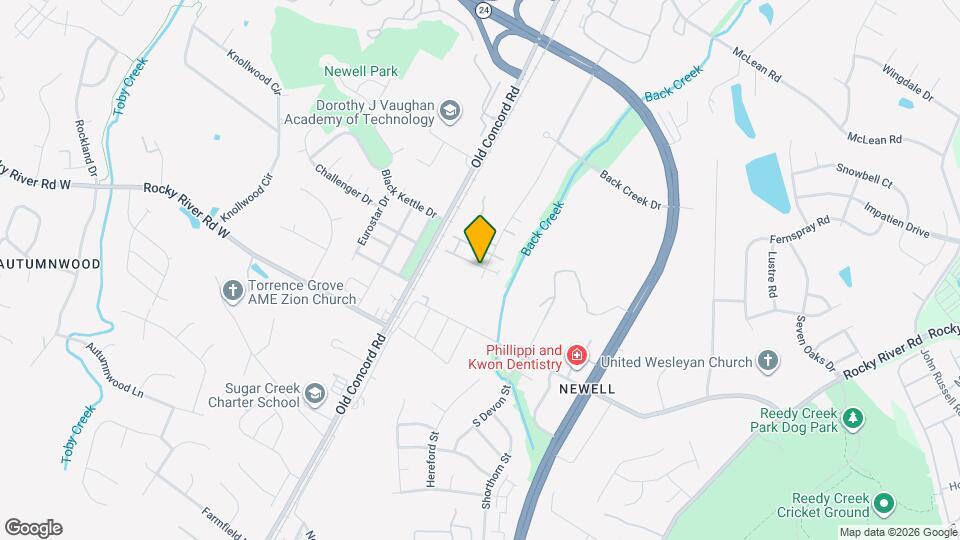 9303 Grand Valley Dr Map and Location Details