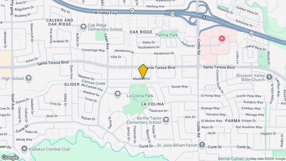 370 Madison Dr Map and Location Details