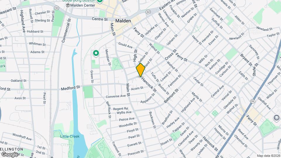 5 Hancock St, Unit #1 Mapa y Detalles de la Ubicación