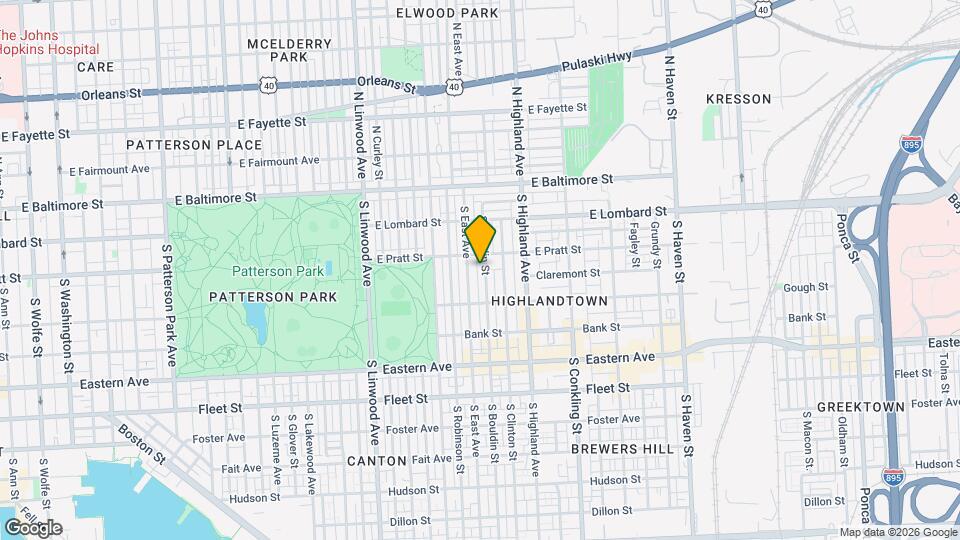 210 S Bouldin St Map and Location Details