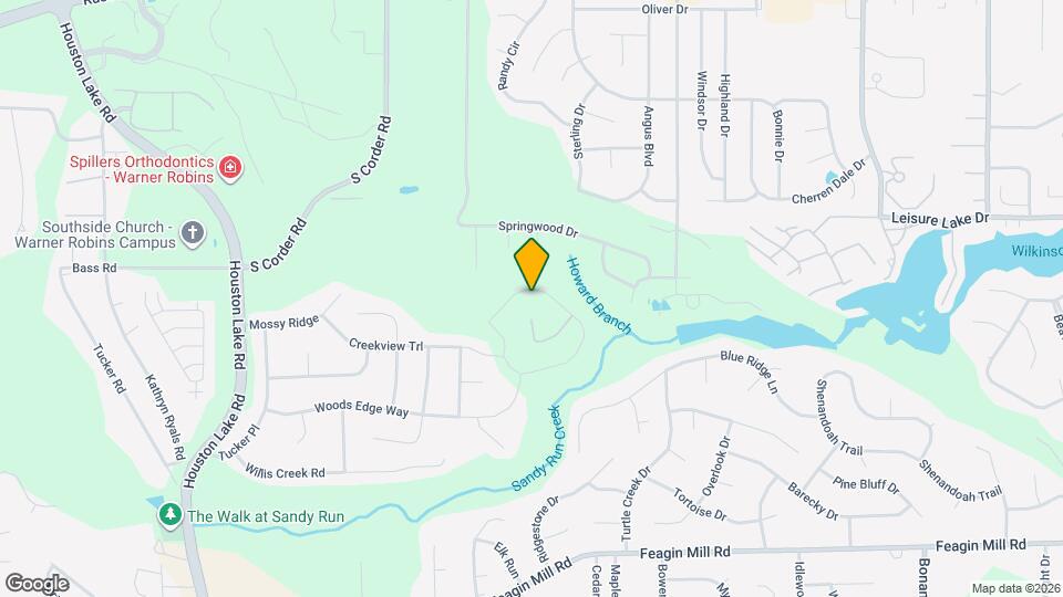 313 Creek Ridge Dr Map and Location Details
