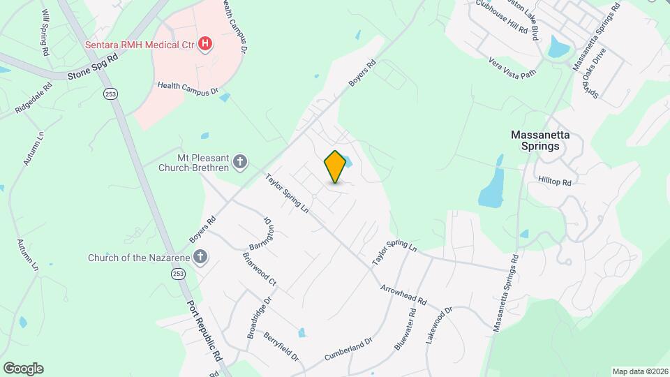 3043 Diamond Spring Ln Mapa y Detalles de la Ubicación