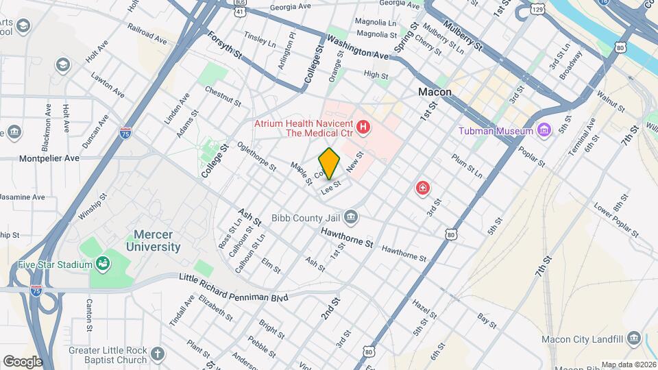 956 New St Map and Location Details