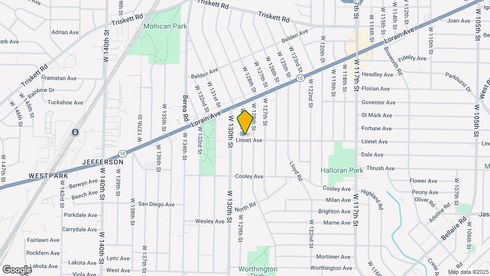 3533 W 129th St Map and Location Details