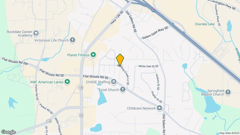 1740 Hunting Creek Ln SE Mapa y Detalles de la Ubicación