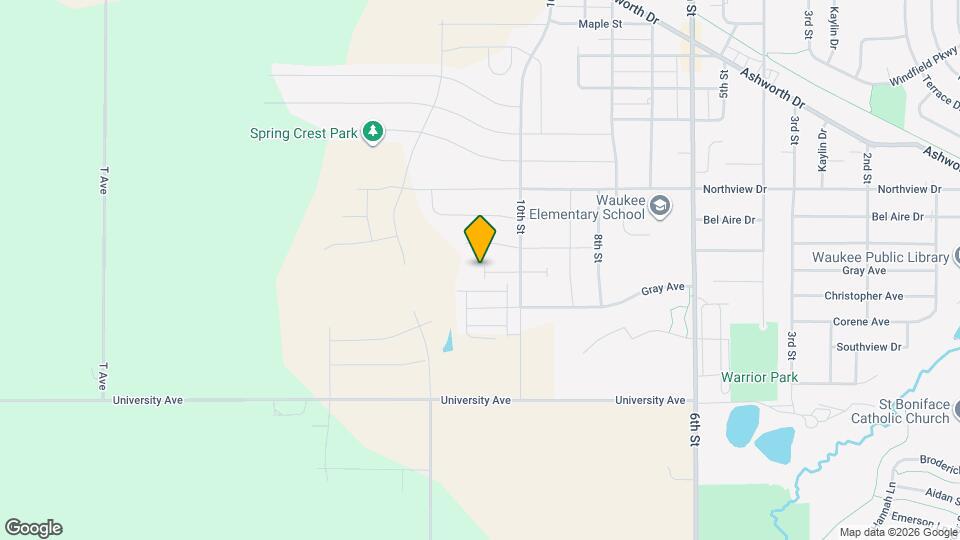 936 Underwood Ln Map and Location Details