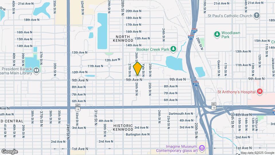 2595 9th Ave N Map and Location Details