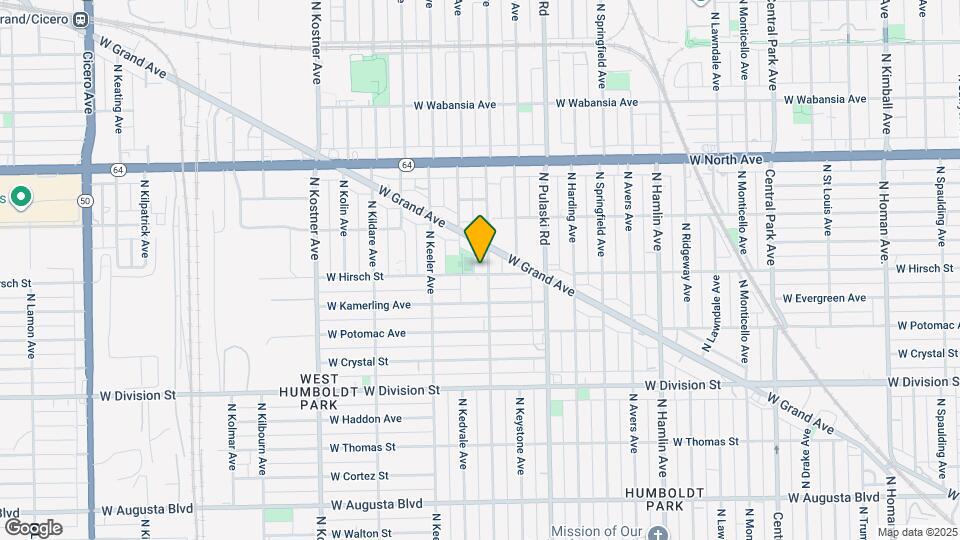 4106 W Hirsch St Map and Location Details