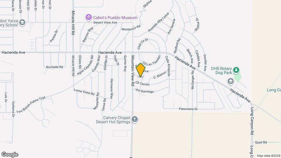 68085 Calle Bolso, Unit Unit A Map and Location Details