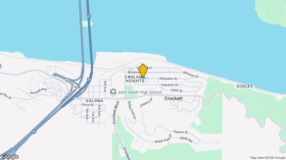 725 Alhambra St Map and Location Details