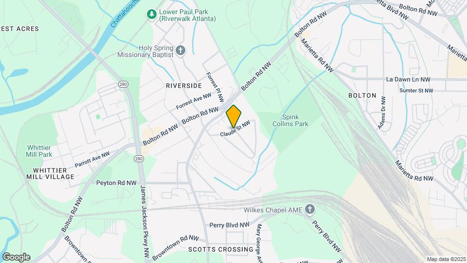 2435 Claude St NW Mapa y Detalles de la Ubicación