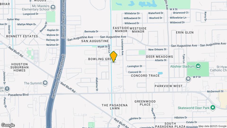 4303 Oak Ridge Dr Map and Location Details