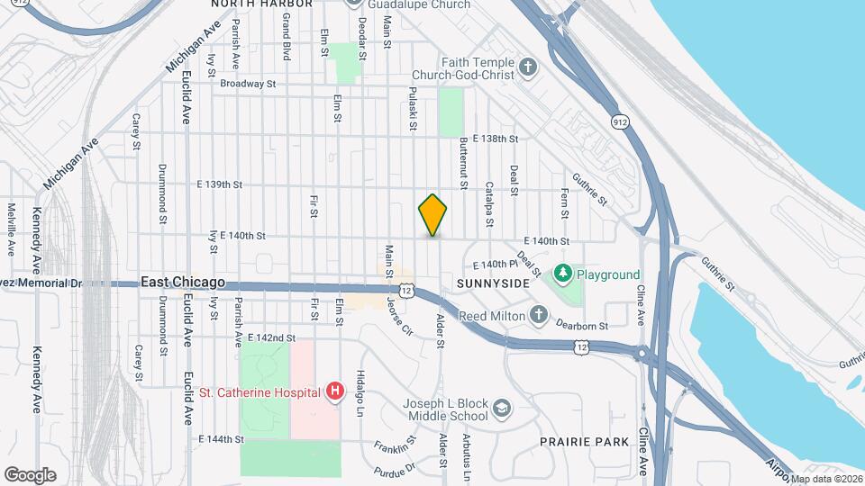 4002 Alder St Mapa y Detalles de la Ubicación