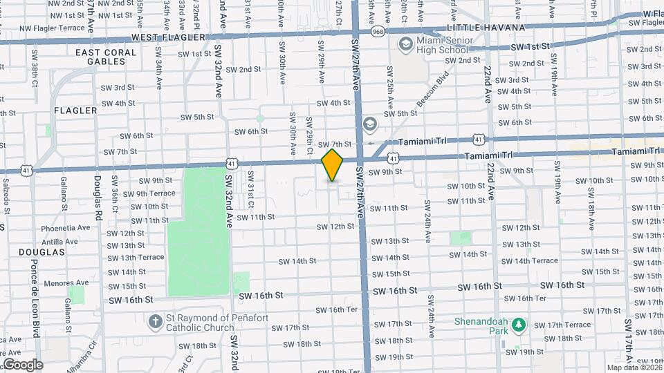 965 SW 29th Ave Mapa y Detalles de la Ubicación