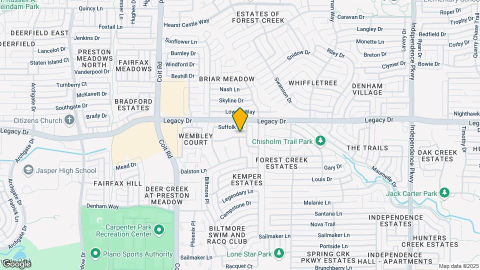 3813 Beaumont Ln Map and Location Details