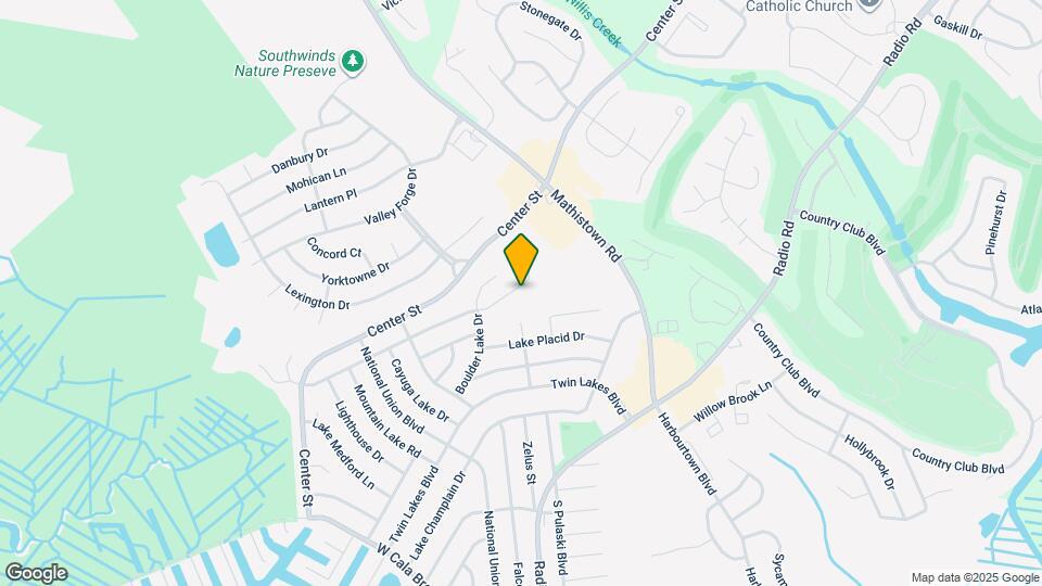 314 Lake Crystalbrook Dr Map and Location Details