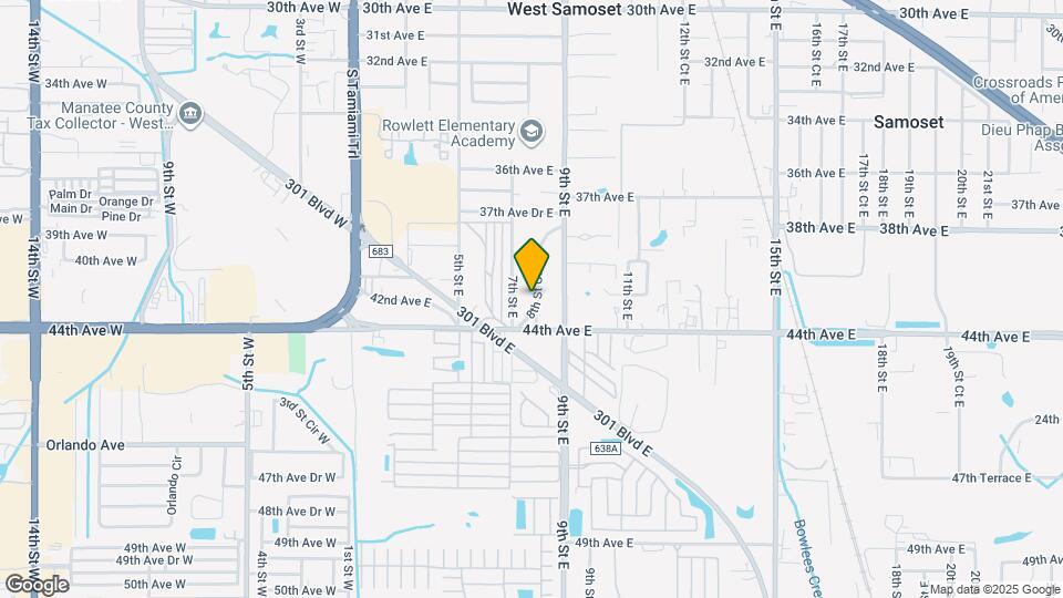 4208 8th St Ct E Map and Location Details