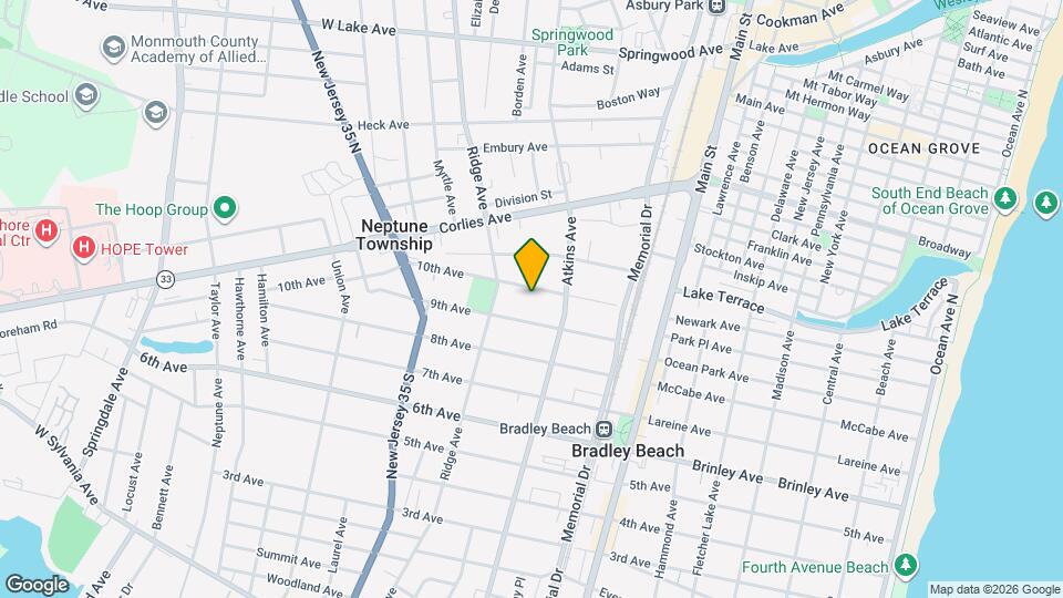 1212 10th Ave Map and Location Details