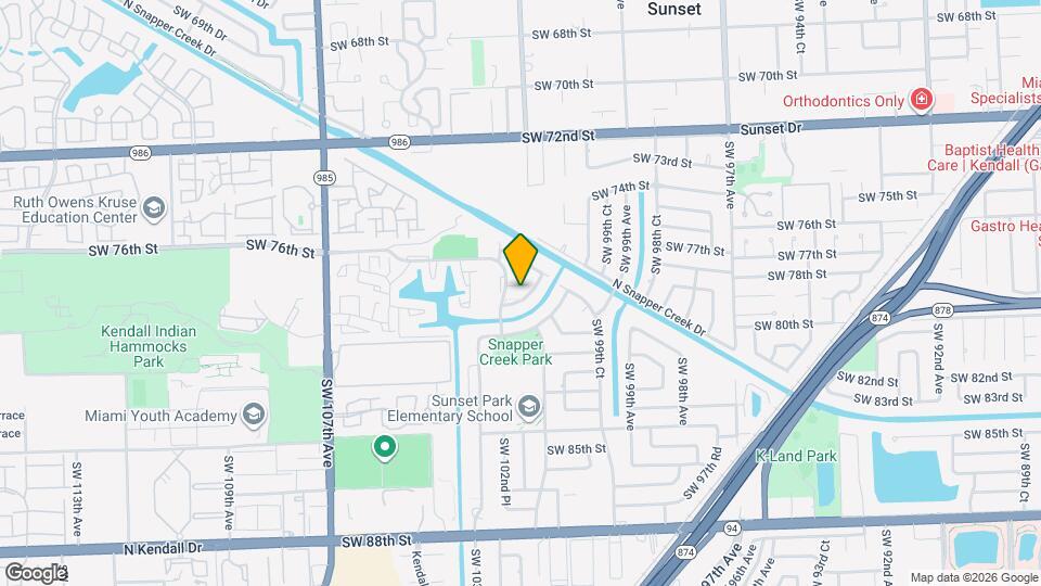 7753 SW 102nd Pl Map and Location Details