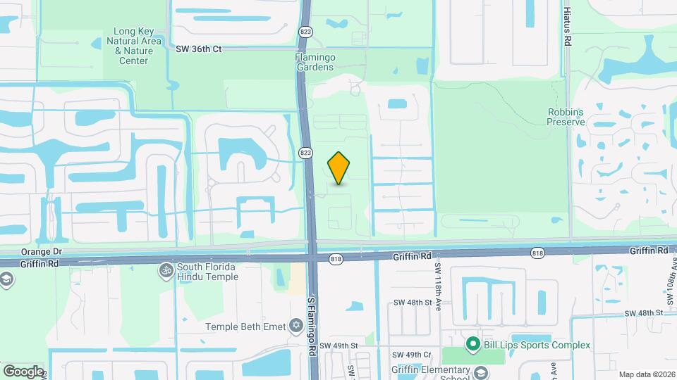 12289 SW 43rd St Map and Location Details