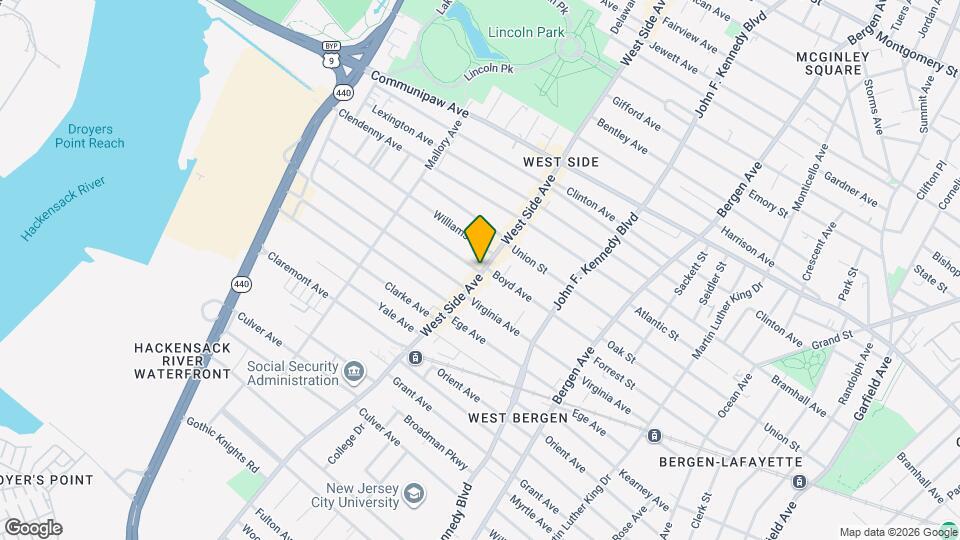 475 West Side Ave Map and Location Details