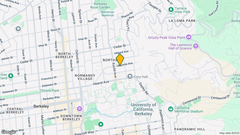 2552 Le Conte Ave Mapa y Detalles de la Ubicación