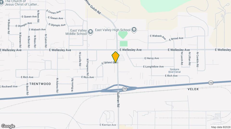 4523 N Sullivan Rd Map and Location Details