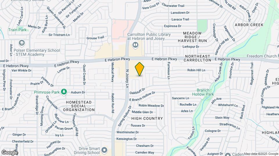 1927 Vista Oaks Dr Map and Location Details