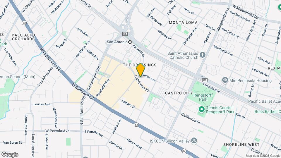 2342 California St Map and Location Details