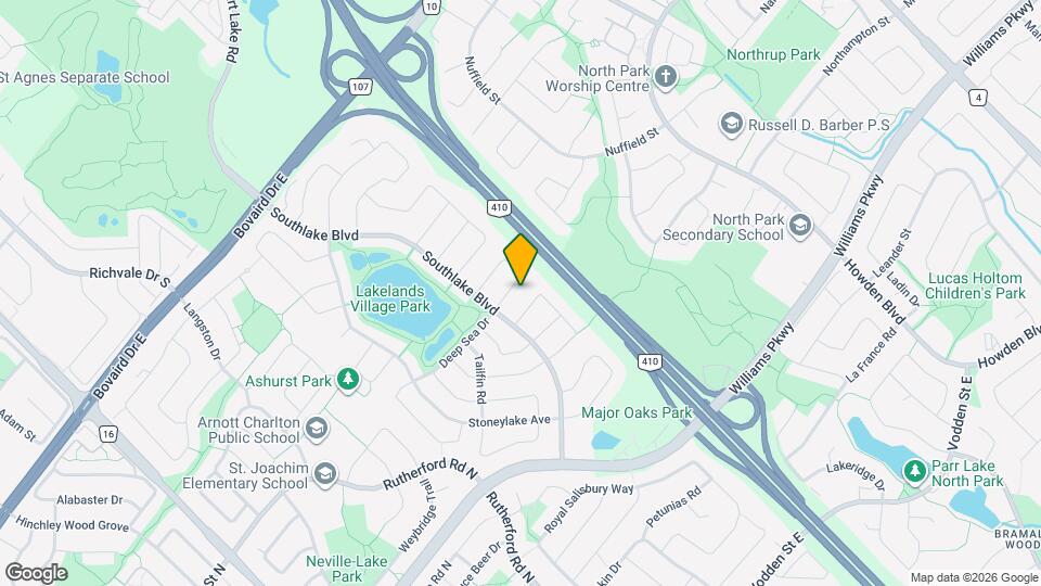 92 Silent Pond Crescent Map and Location Details